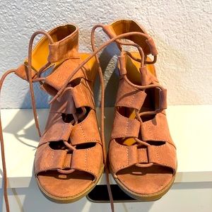 Charlotte Russe Women’s fashion strappy heels